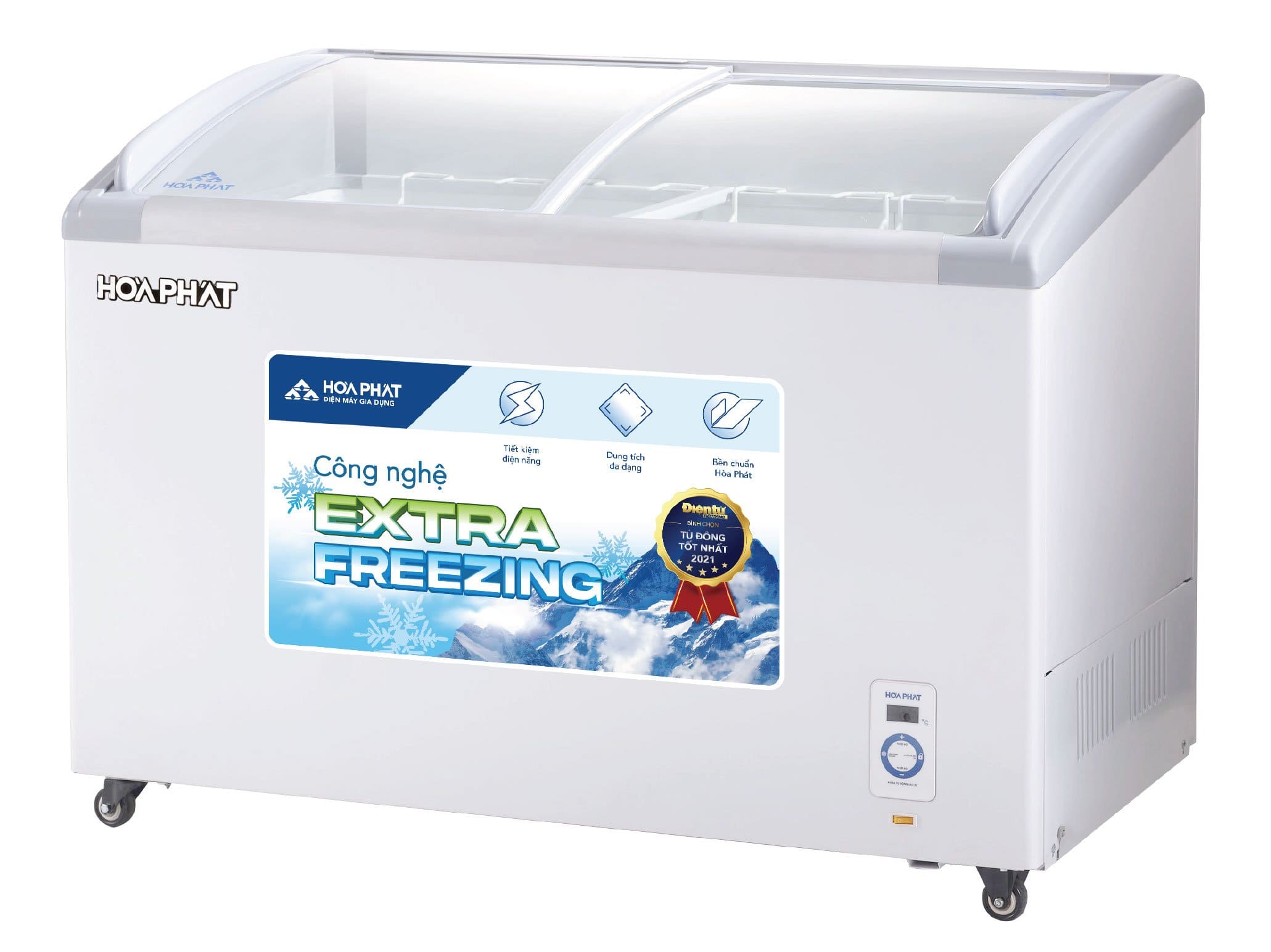 Tủ đông trưng bày Hòa Phát 451 lít HSF AD6451.C1